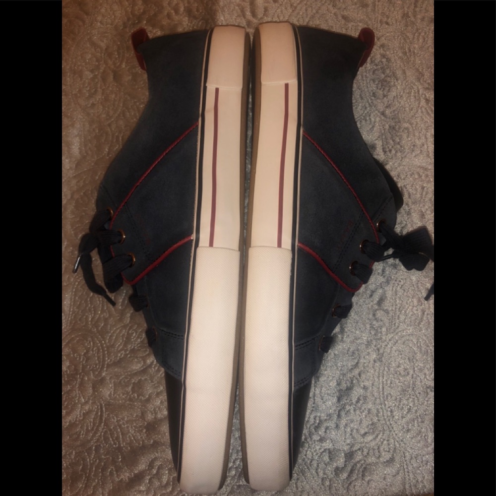 Navy blue Bally sneakers - Picture 4 of 8